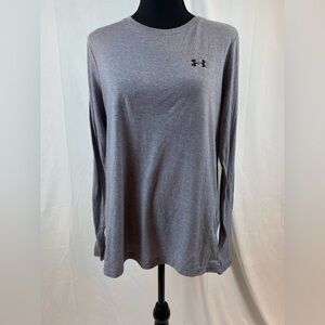 Under‎ Armour Women's Heathered Gray Long Sleeve Tee